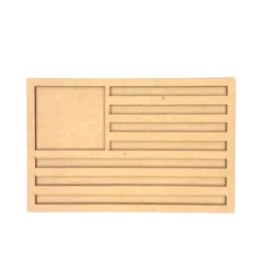 12" American Flag Frame Board