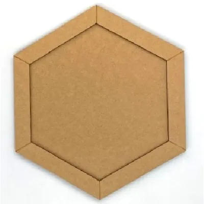 12" Hexagon Frame Board