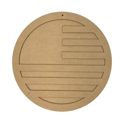 12" Patriotic Round Frame Board