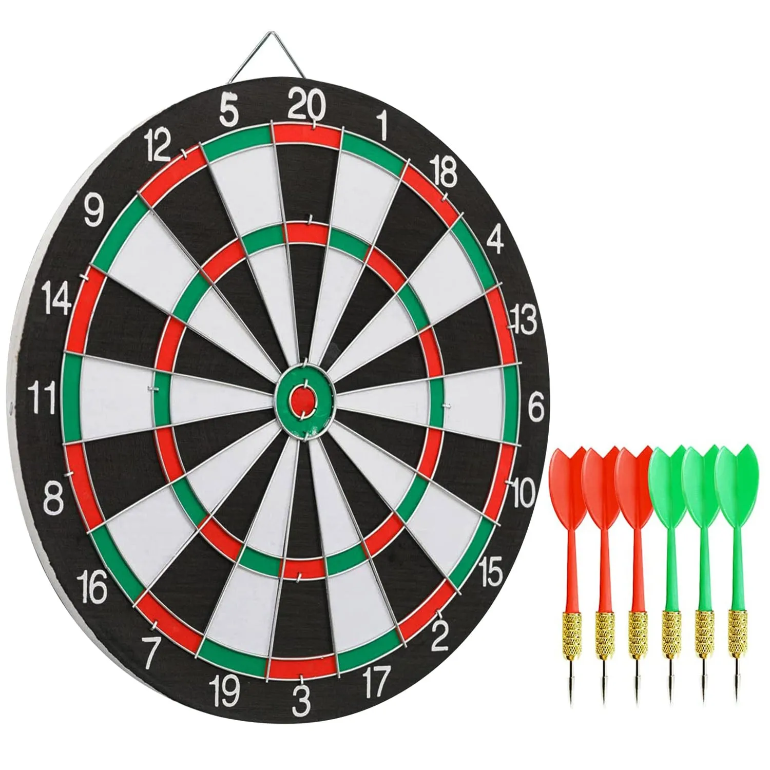 16-Inch Dart Board Game Set