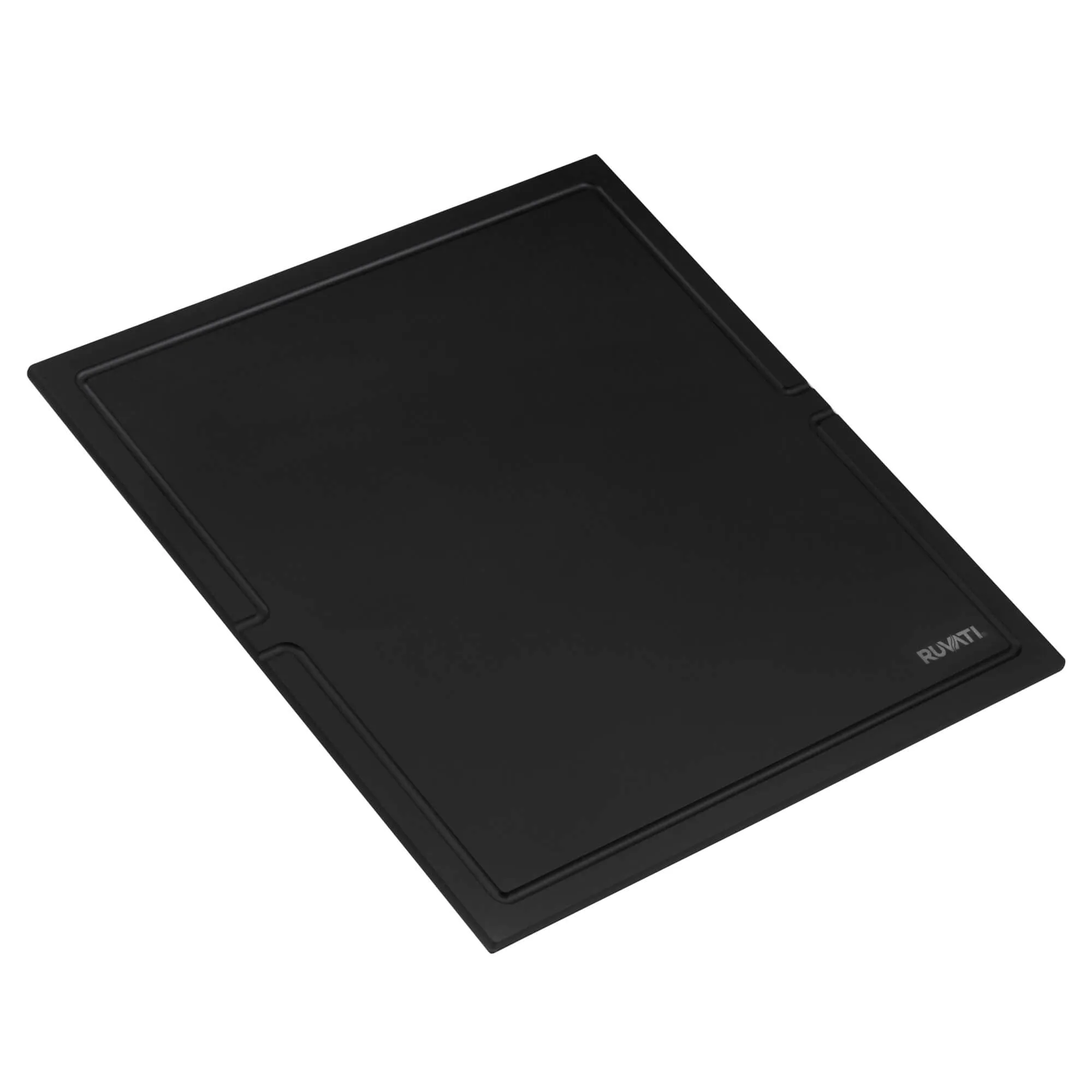 17 x 16 Dual Tier Cutting Board Black