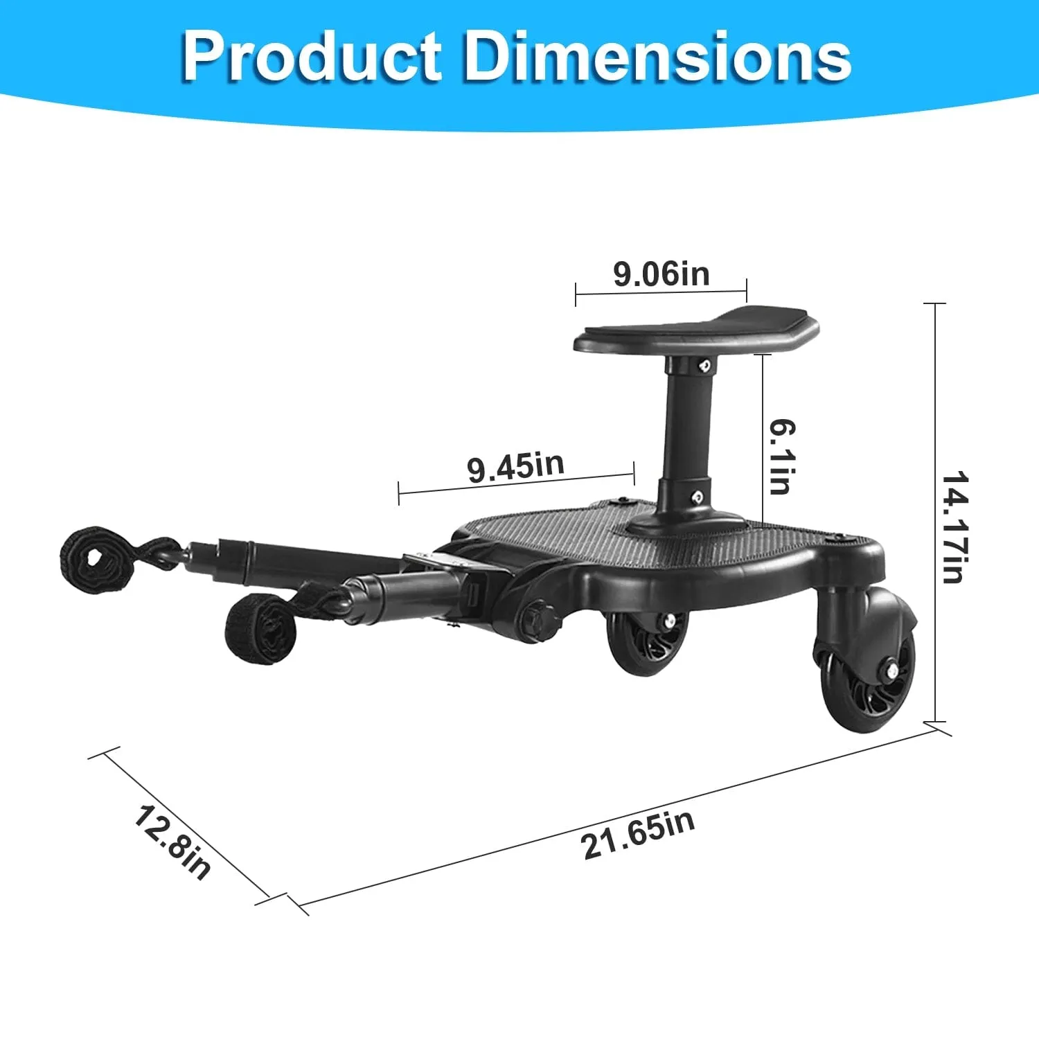 2-in-1 Universal Stroller Board