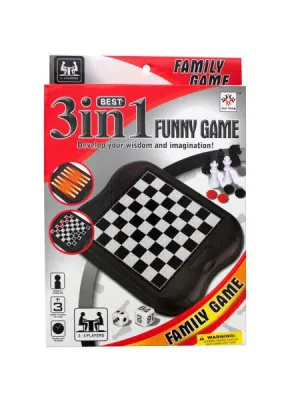 3-in-1 Classic Game Set (Available in a pack of 6)