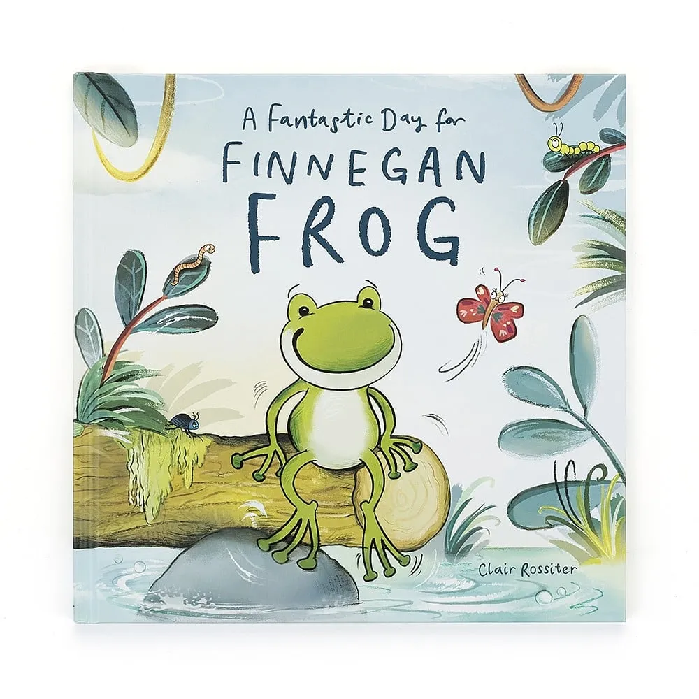 A Fantastic Day For Finnegan Frog Jellycat Book