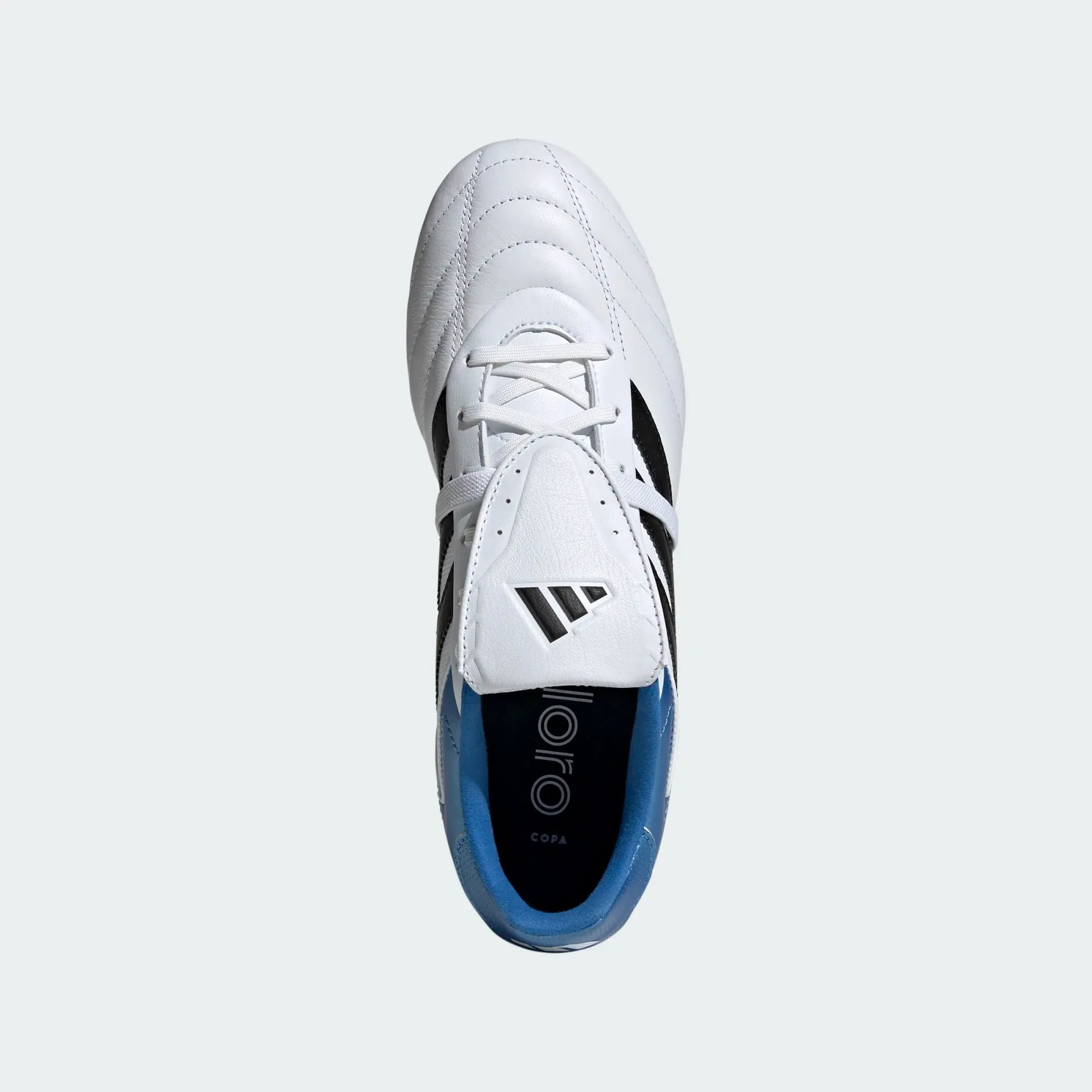 adidas COPA Gloro II FG Boots- White/Black/Royal