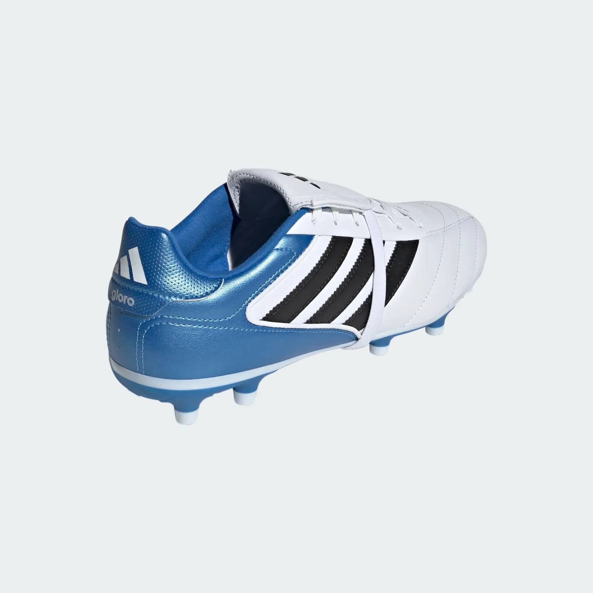 adidas COPA Gloro II FG Boots- White/Black/Royal