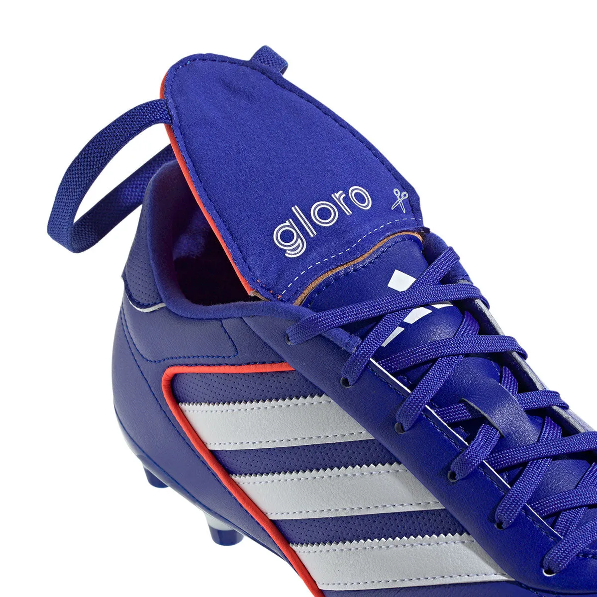 adidas Copa Gloro II FG Football Boots - Adult - Lucid Blue/White/Red