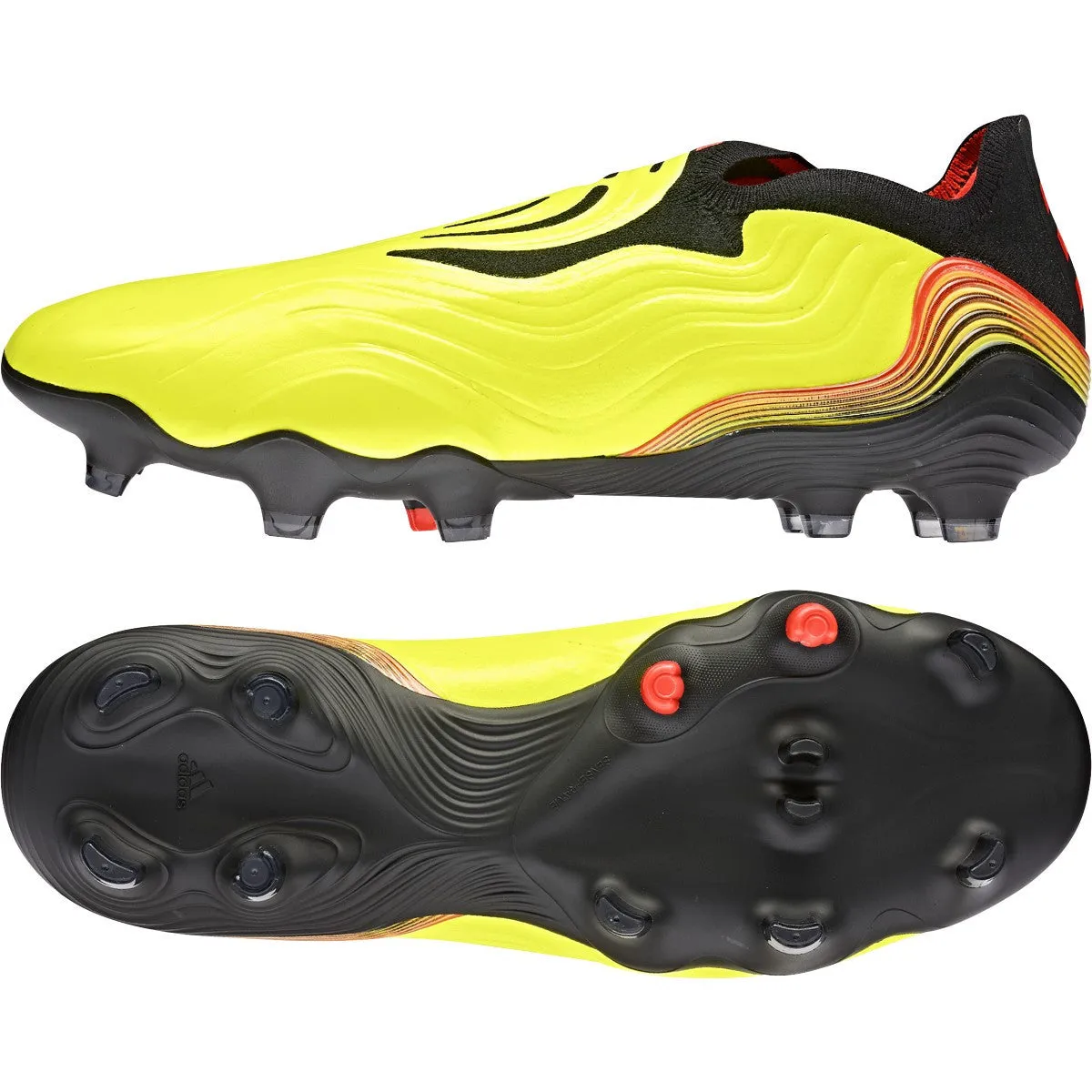 adidas Copa Sense  FG - Solar Yellow/Black/Solar Red