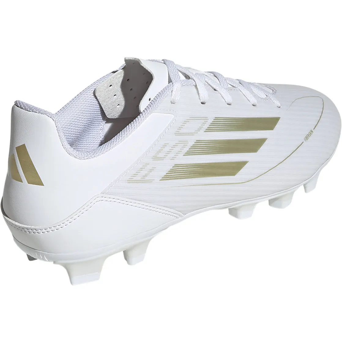 ADIDAS F50 CLUB FXG - WHITE/GOLD