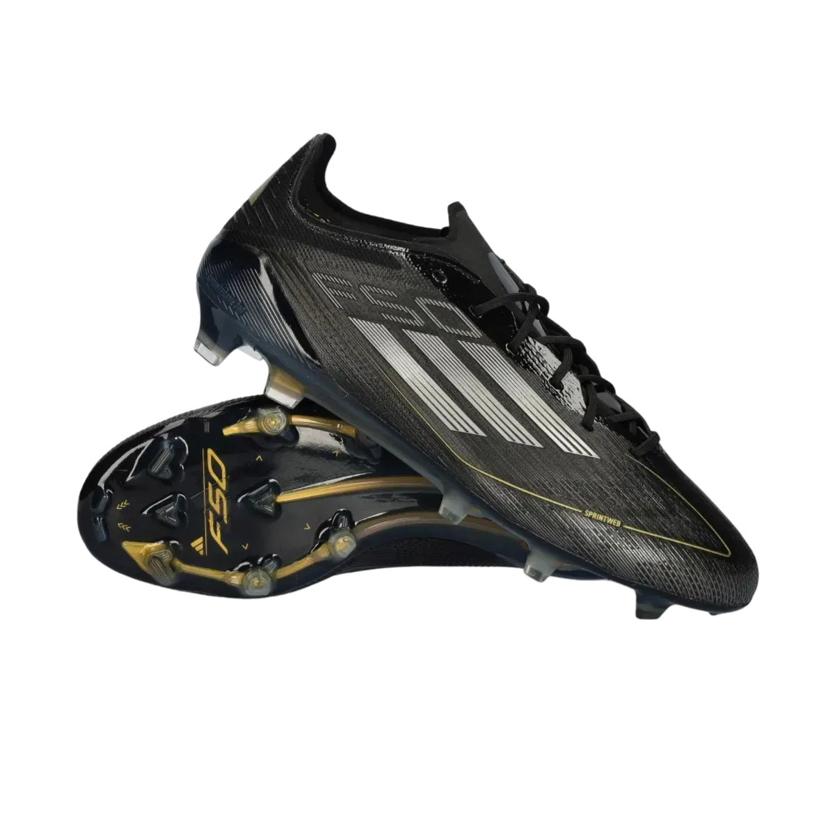 Adidas F50 Elite FG Blackiron Black - Goatkits Boots