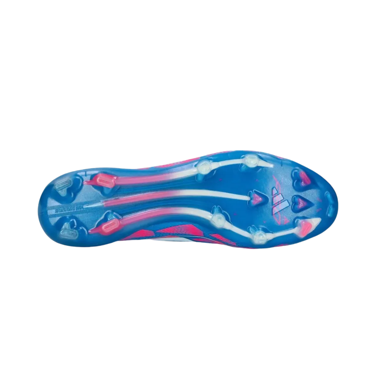 Adidas F50 Elite Pro Laceless Firm Ground Pink Bleu  - Goatkits Boots