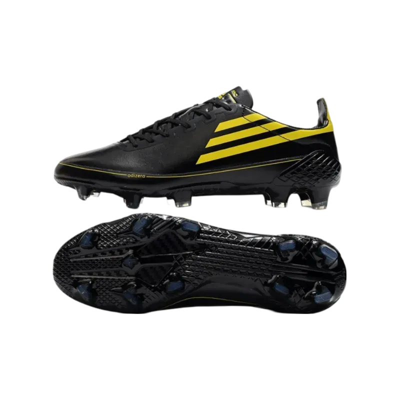 Adidas F50 Ghosted Adizero HT FG Black - Goatkits Boots