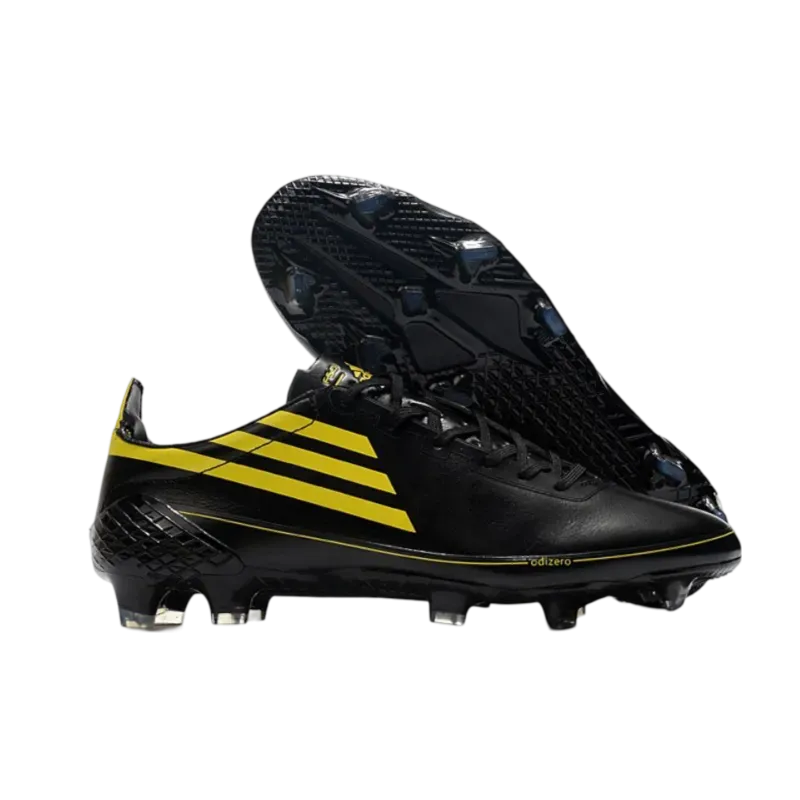 Adidas F50 Ghosted Adizero HT FG Black - Goatkits Boots