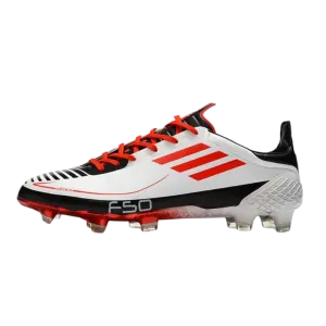 Adidas F50 Ghosted Adizero HT FG White Red - Goatkits Boots