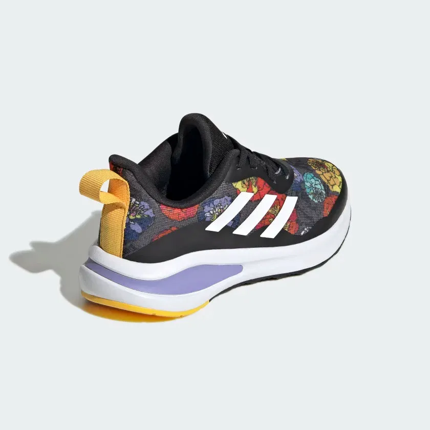 Adidas Kids FORTARUN GRAPHIC ELASTIC LACE TOP STRAP RUNNING SHOES