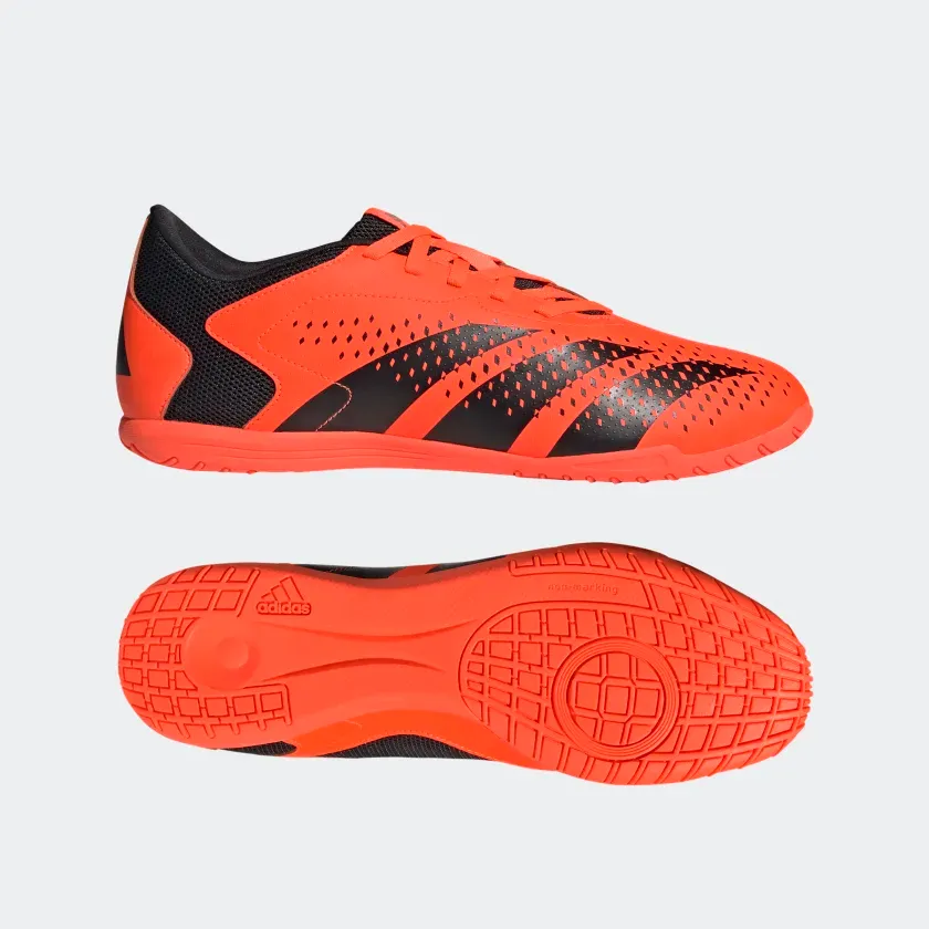 Adidas Men's Predator Accuracy.4 Indoor Sala Boots - Team Solar Orange / Core Black