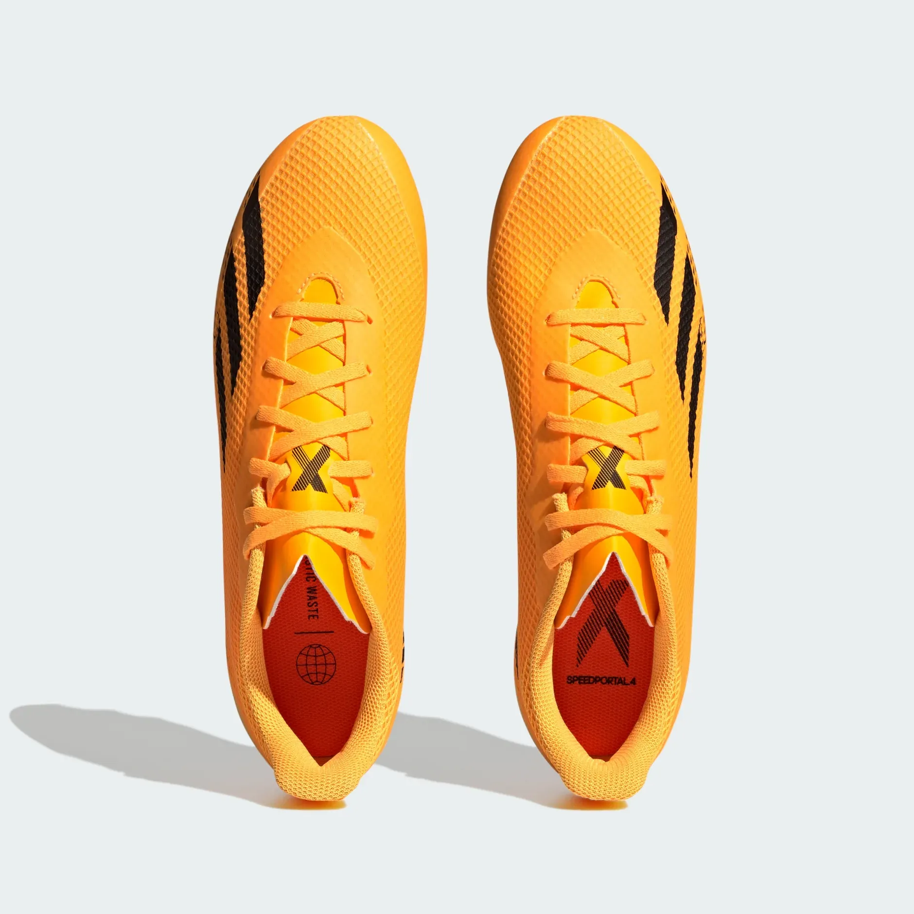 Adidas Men's X Speedportal.4 Flexibe Ground Boots - Solar Gold / Core Black / Team Solar Orange