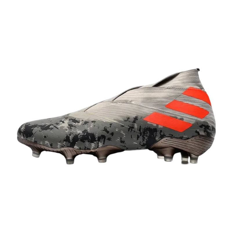 Adidas Nemeziz 19  FG Grey Orange White - Goatkits Boots