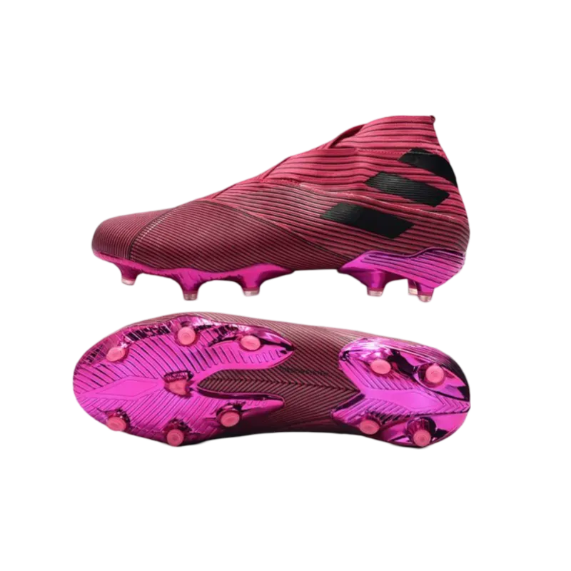 Adidas Nemeziz 19  FG Pink Black - Goatkits Boots