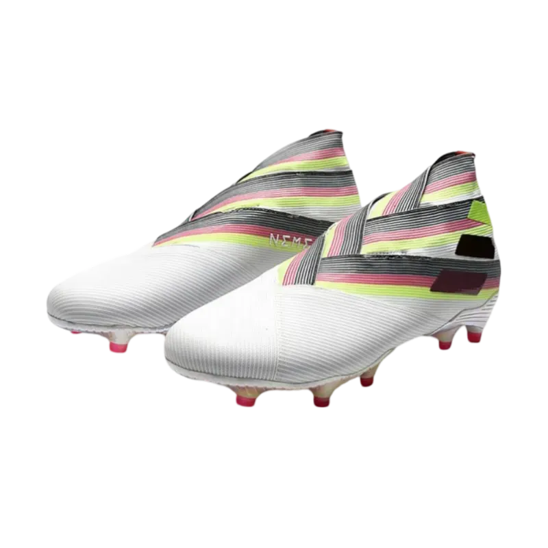 Adidas Nemeziz 19  FG White - Goatkits Boots