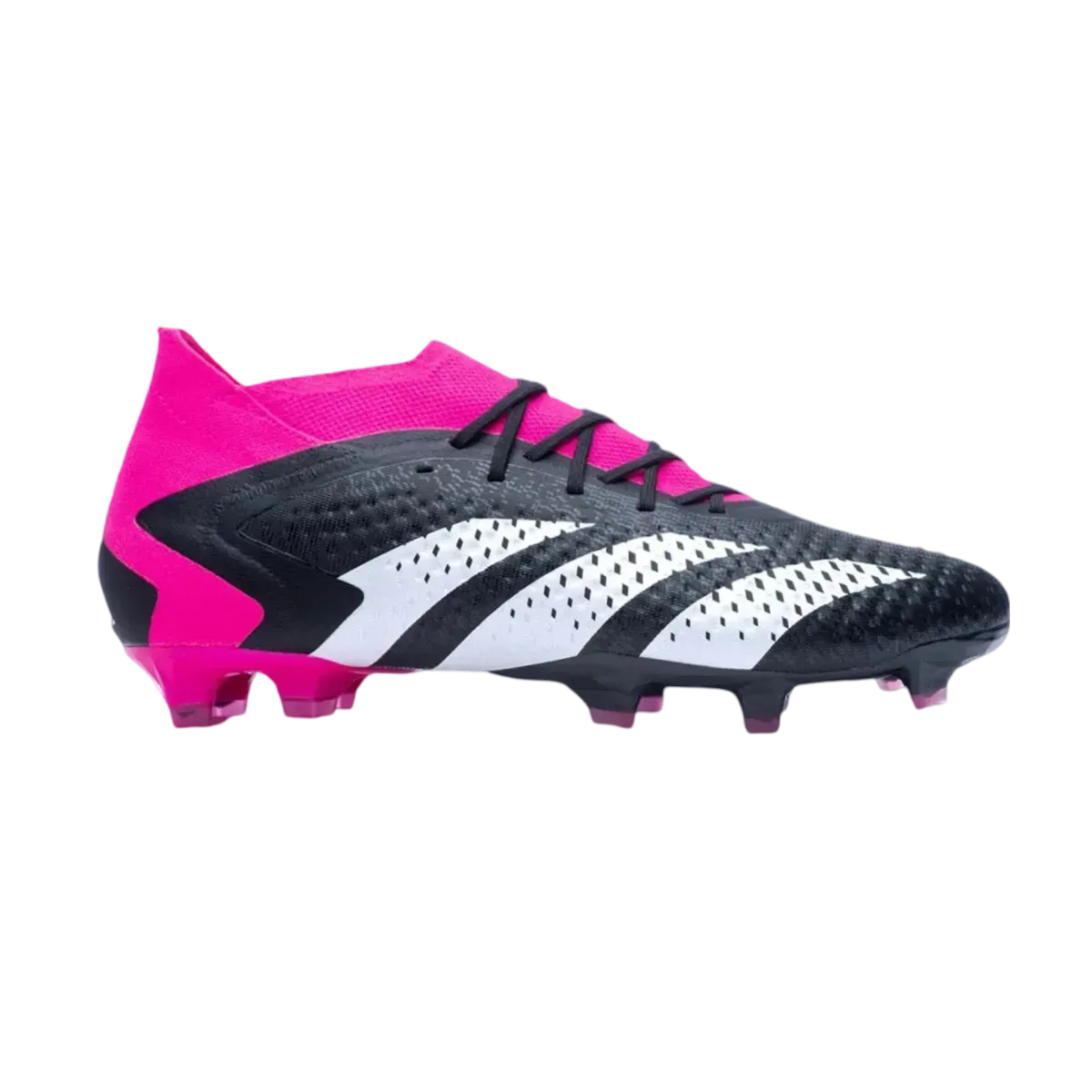 Adidas Predator Accuracy.1 FG Black Pink - Goatkits Boots