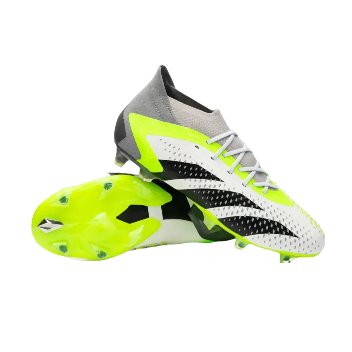 Adidas Predator Accuracy.1 FG White Green - Goatkits Boots