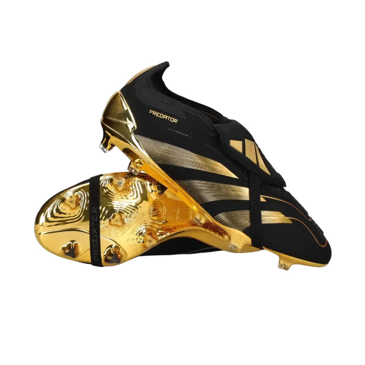 Adidas Predator Elite FT FG Jude Bellingham Black Gold - Goatkits Boots