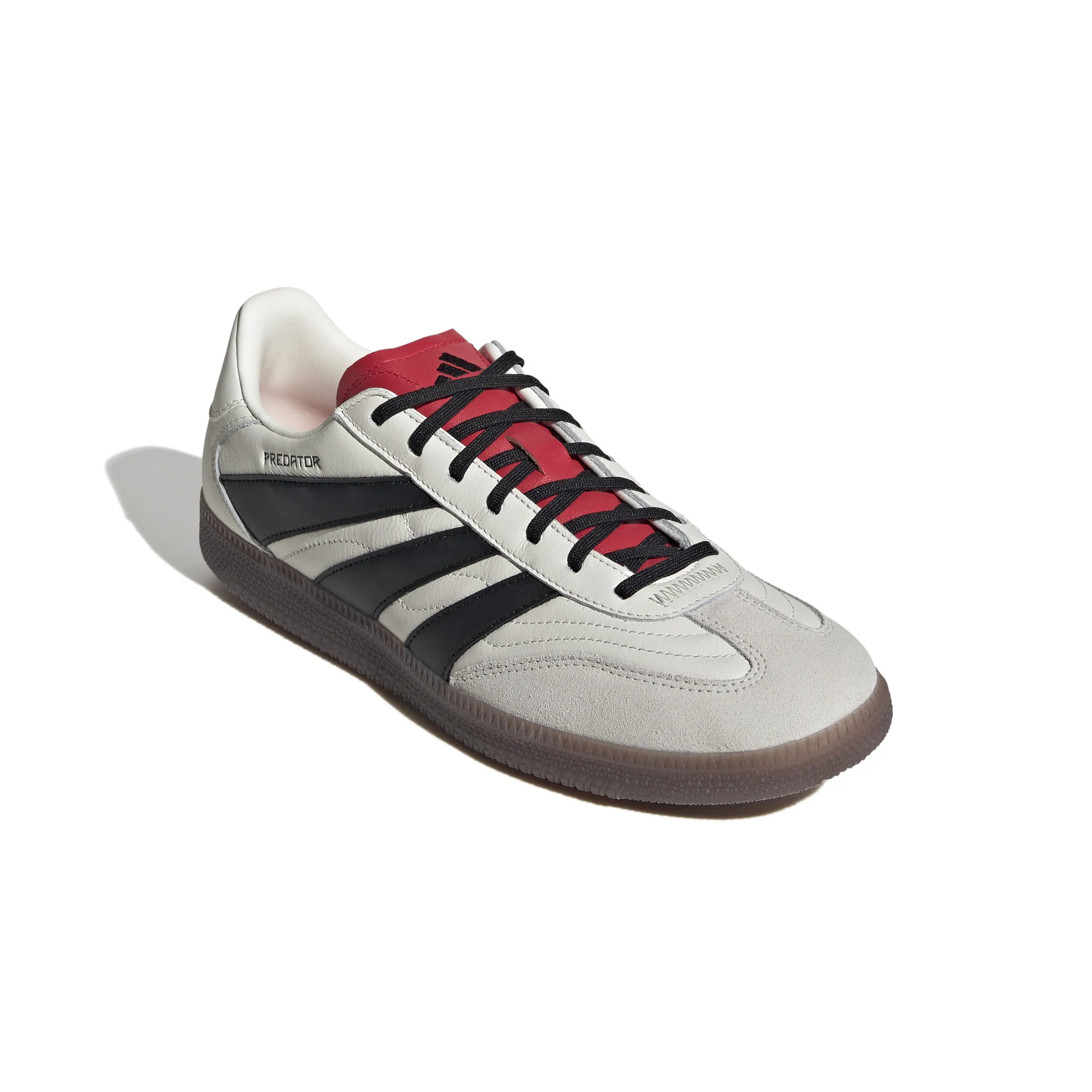 adidas Predator Freestyle Indoor -Off White/Core Black/ Pure Ruby