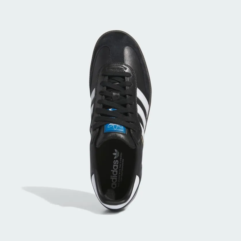 Adidas "Samba ADV" Men's Shoes - Core Black / Cloud White / Gum