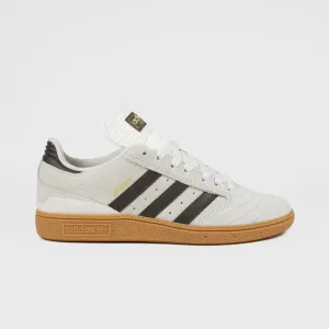 Adidas Skateboarding - Busenitz Shoes - Crystal White / Shadow Olive / Gum 3