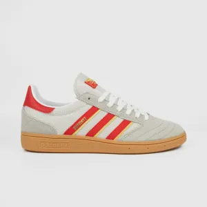 Adidas Skateboarding - Busenitz Vintage Shoes - Feather Grey / Red / Orbit Grey