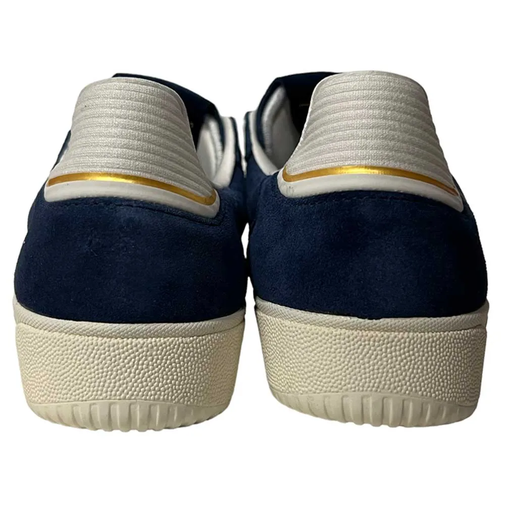 Adidas Tyshawn Low Navy White Suede Shoes