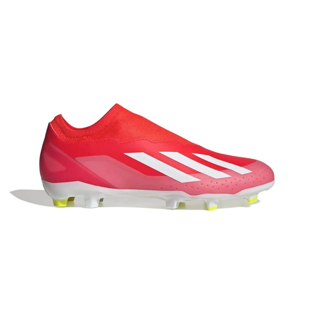 Adidas X Crazyfast League Laceless Firm Ground Men's Football Boots  Red