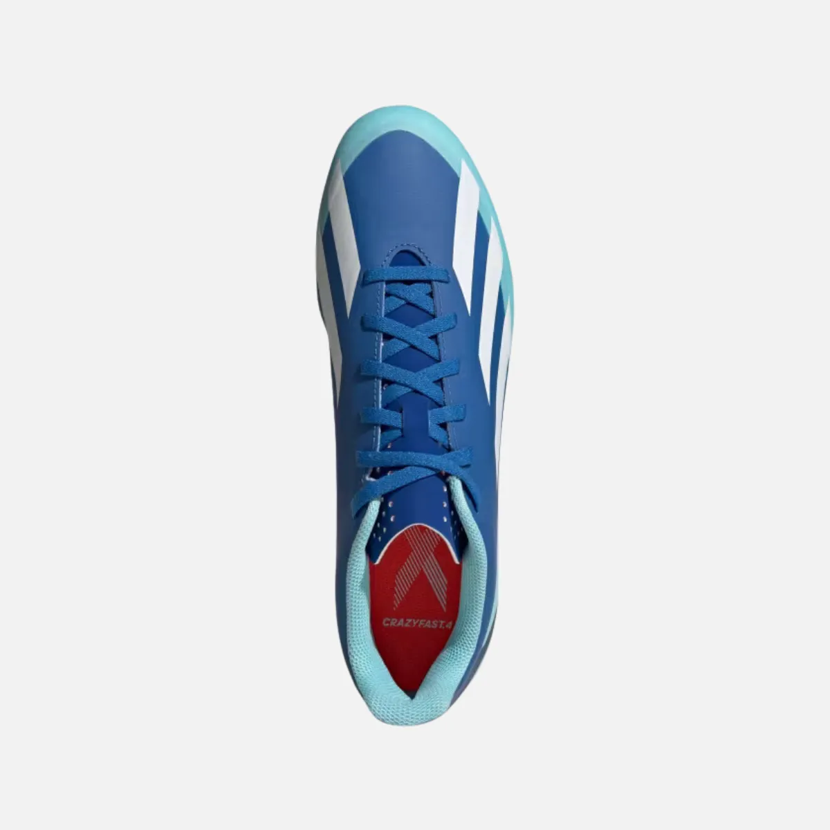 Adidas X Crazyfast.4 Flexible Ground Football Stud -Bright Royal / Cloud White / Solar Red