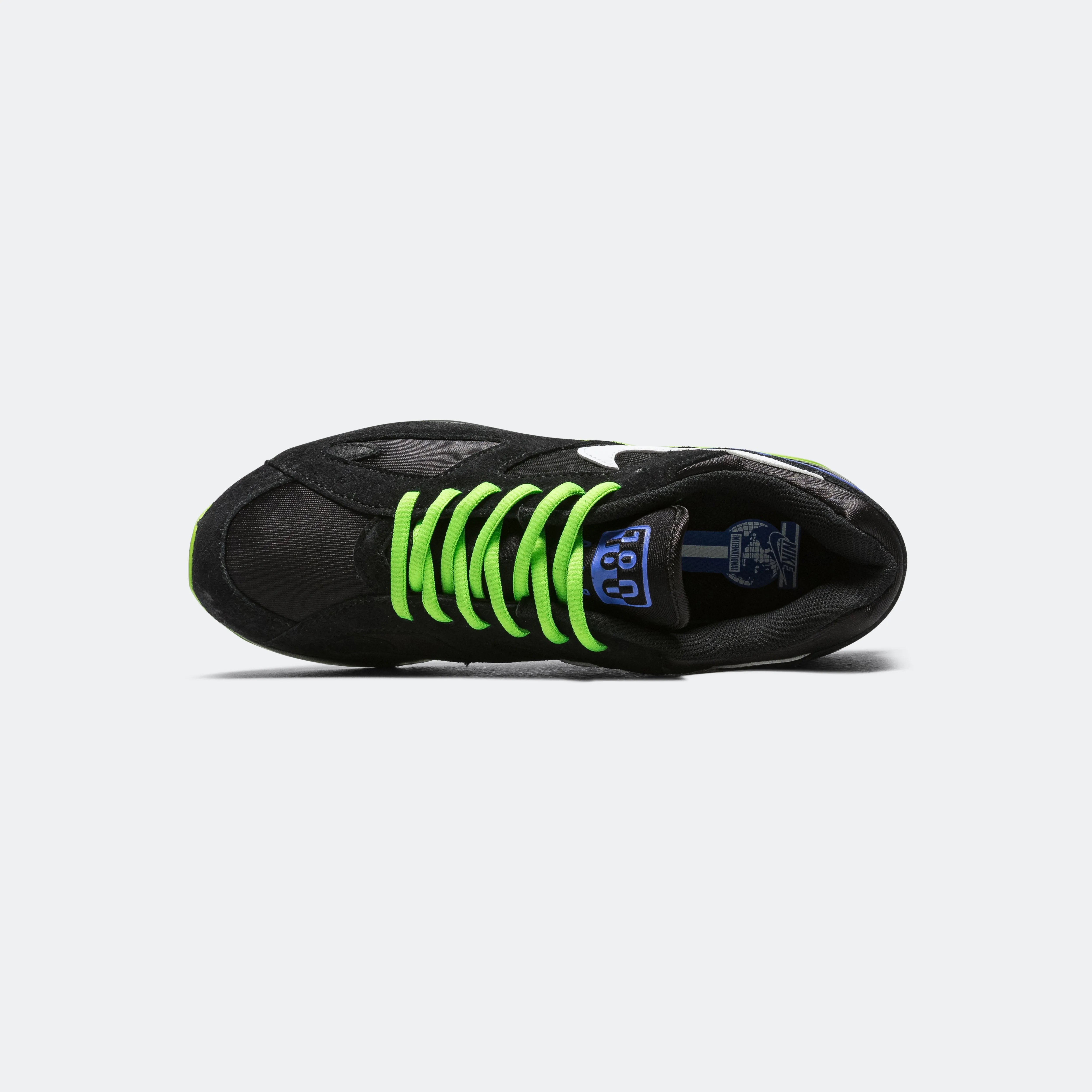 Air 180 - Black/White-Action Green-Persian Violet