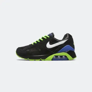 Air 180 - Black/White-Action Green-Persian Violet