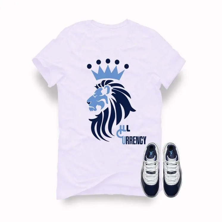 Air Jordan 11 (Midnight Navy) White T (King Lion)