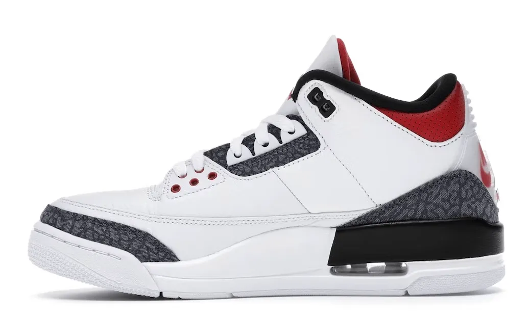 Air Jordan 3 Retro SE Fire Red Denim (2020)