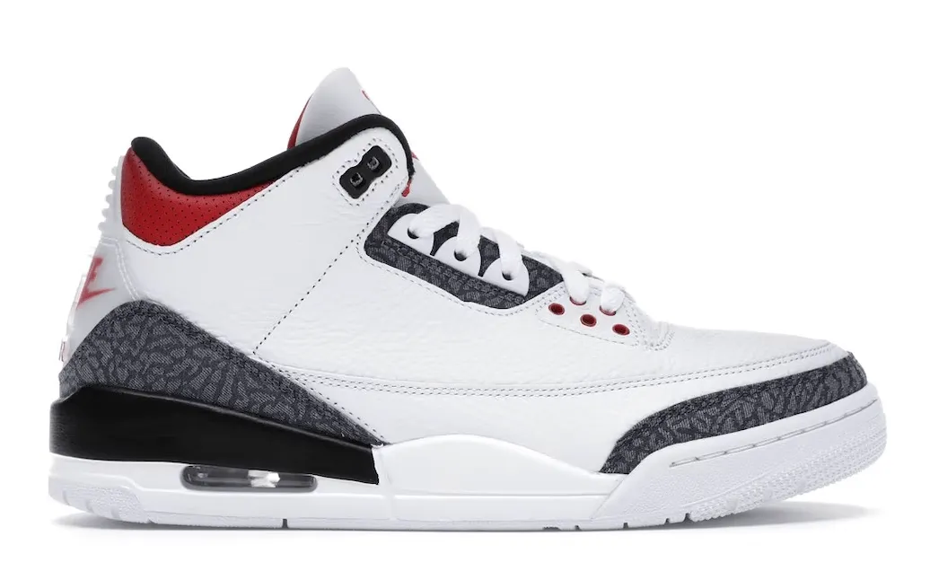 Air Jordan 3 Retro SE Fire Red Denim (2020)