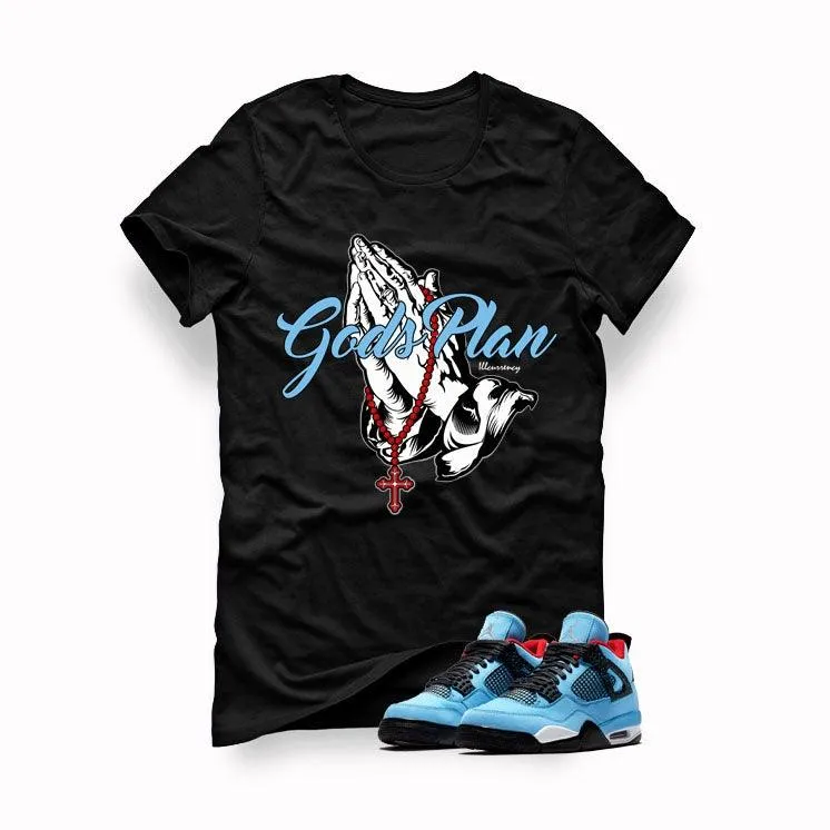 Air Jordan 4 Cactus Jack Black T (Gods Plan)