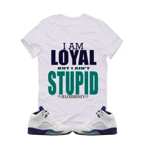 Air Jordan 5 Fresh Prince White T (LOYAL)