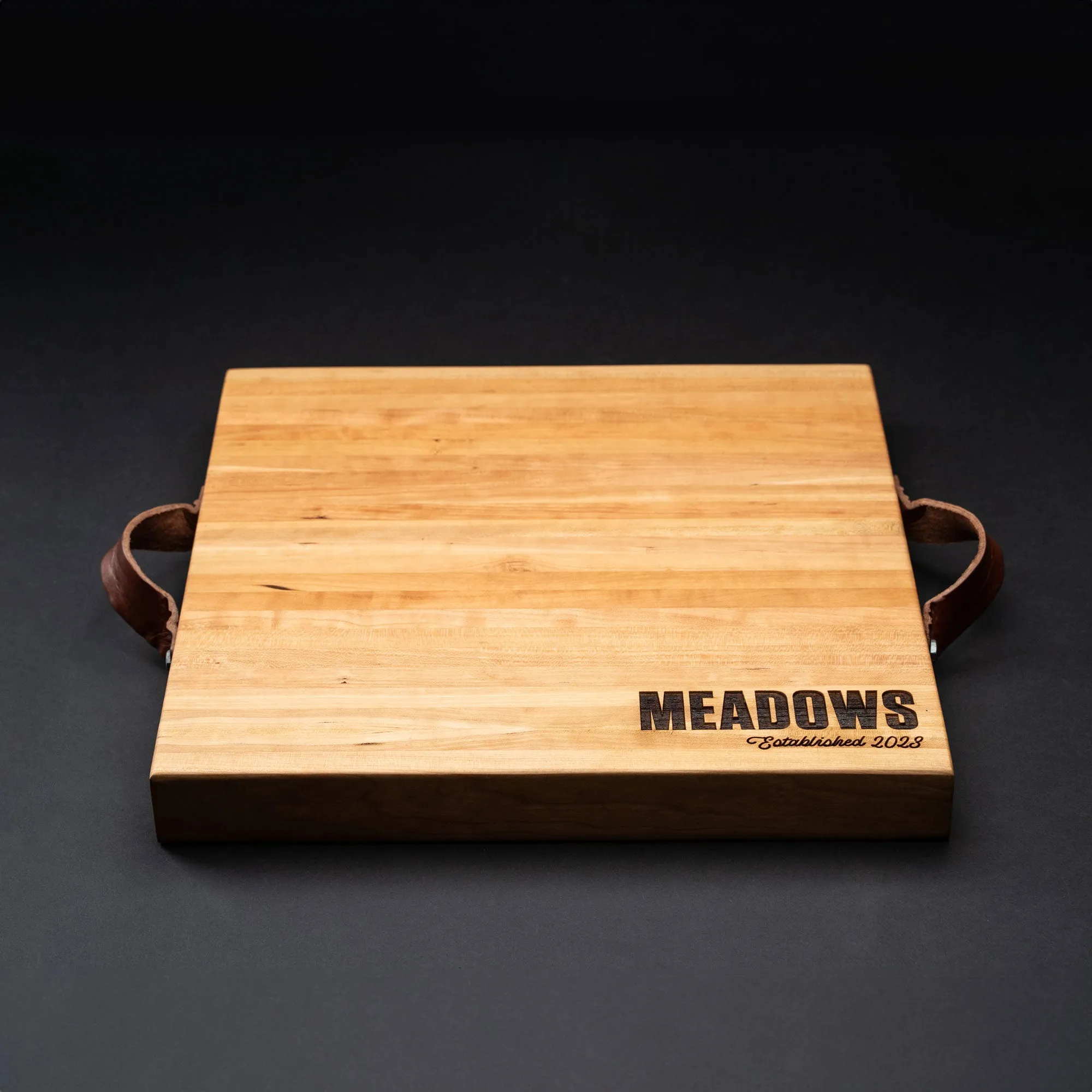 American Cherry Wood Butcher Block Cutting Board