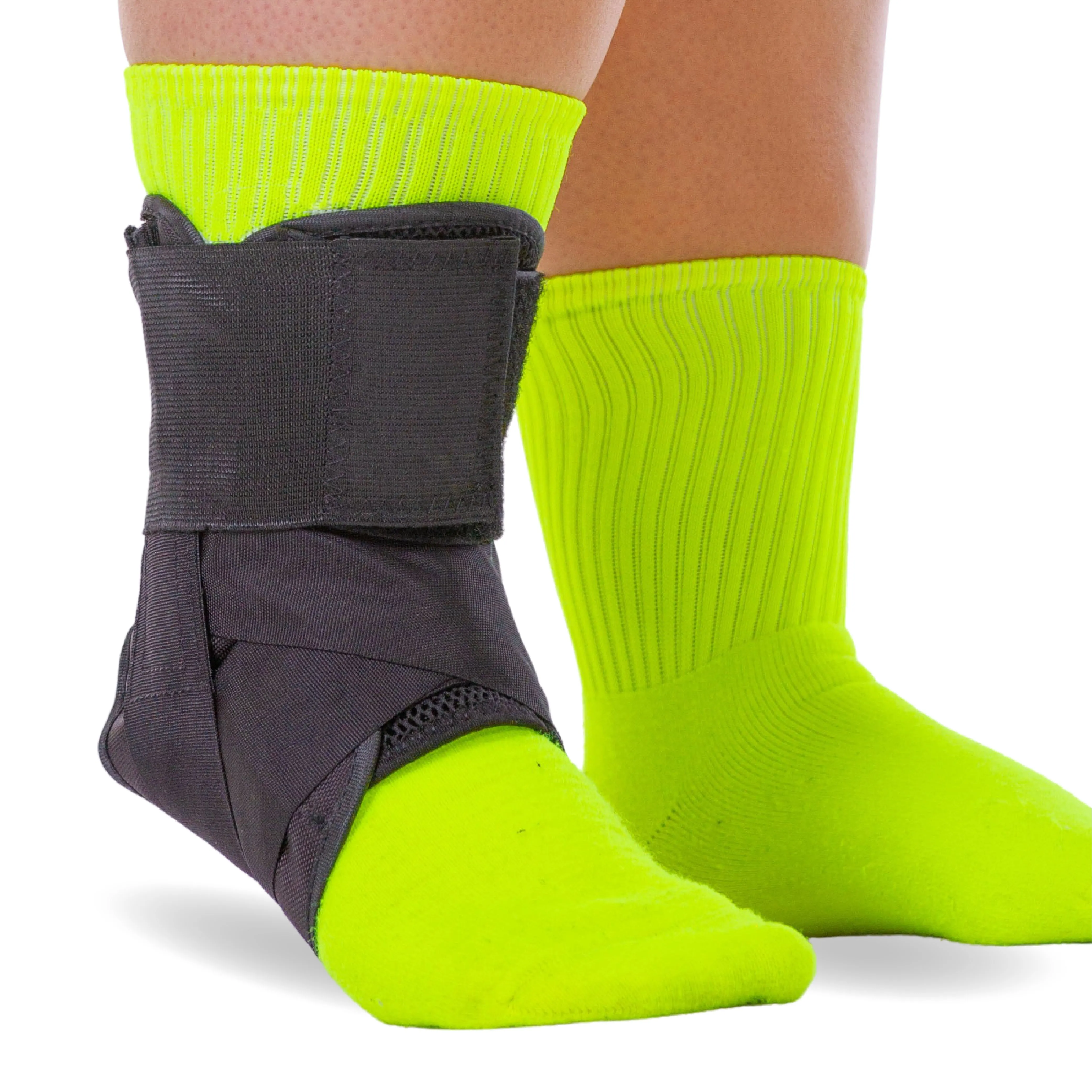 Ankle Arthritis Brace | Lateral Pain, High Sprain, Instability, Rolled or Twisted Tie Up Lace Support