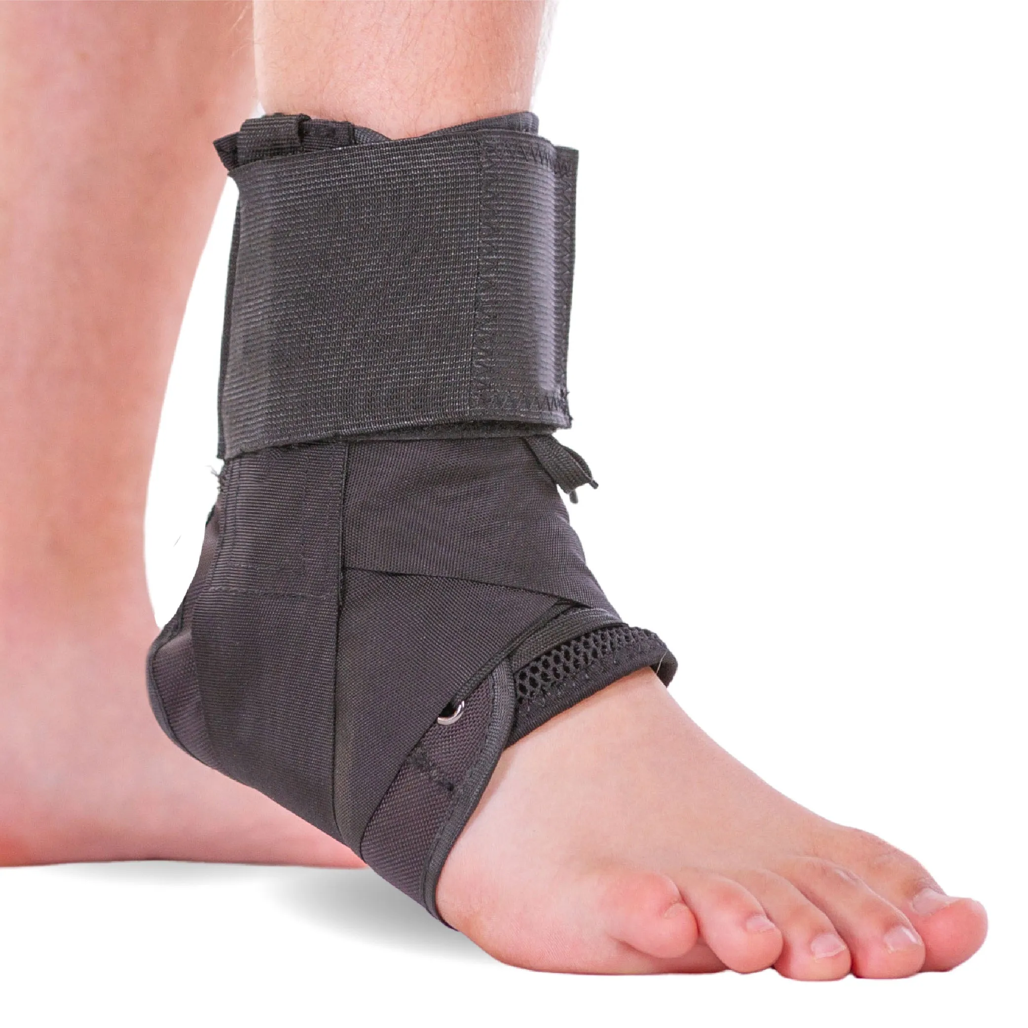 Ankle Arthritis Brace | Lateral Pain, High Sprain, Instability, Rolled or Twisted Tie Up Lace Support