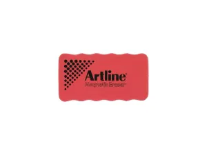 Artline Magnetic Whiteboard Eraser Red [ARDFERT-MMRE]