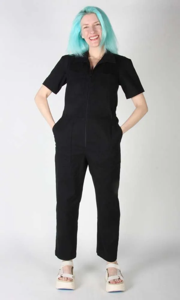 Birds of North America Nonpareil Jumpsuit - Black (Online Exclusive)