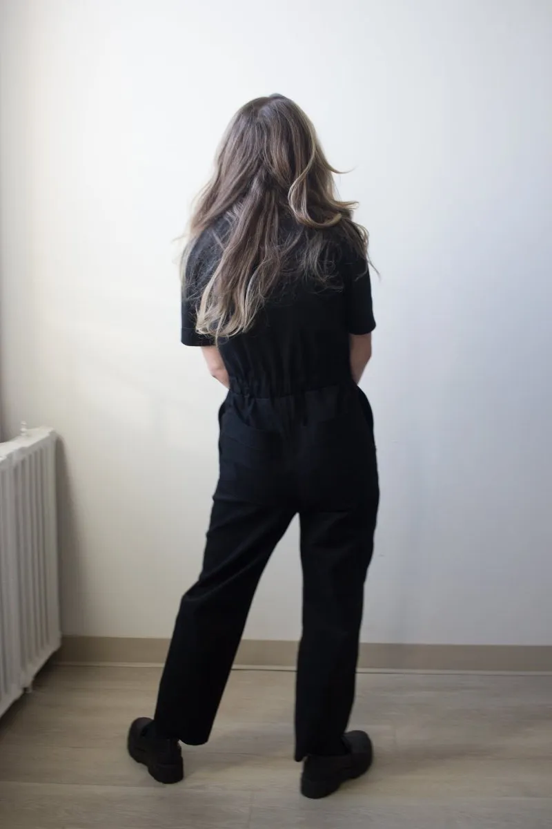 Birds of North America Nonpareil Jumpsuit - Black (Online Exclusive)