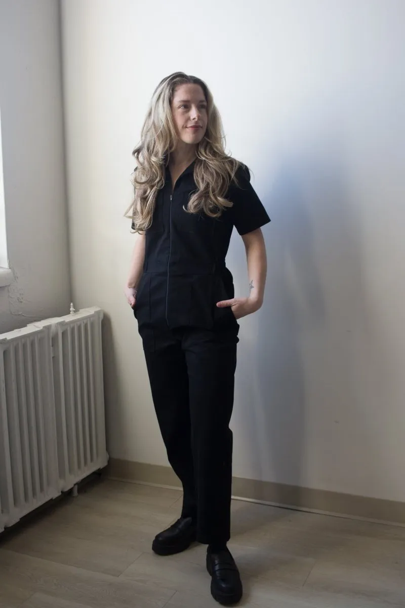 Birds of North America Nonpareil Jumpsuit - Black (Online Exclusive)