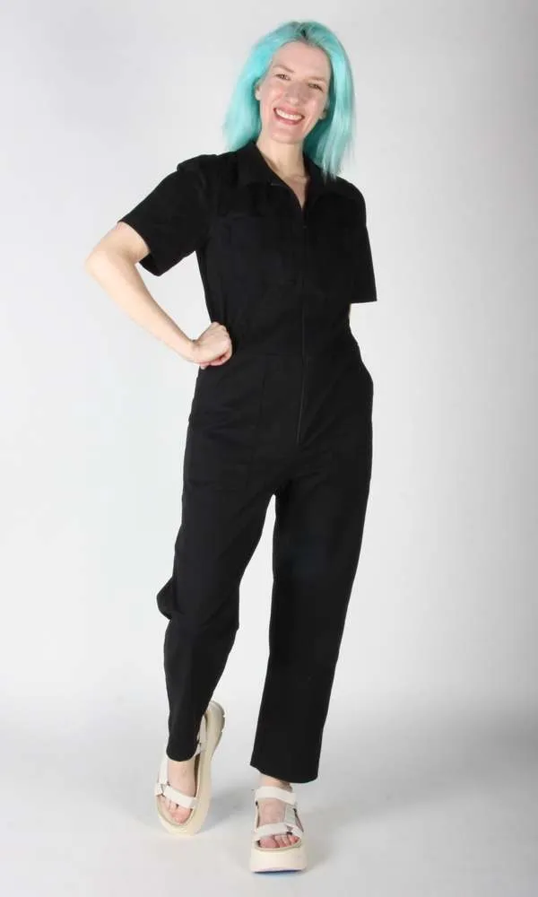 Birds of North America Nonpareil Jumpsuit - Black (Online Exclusive)