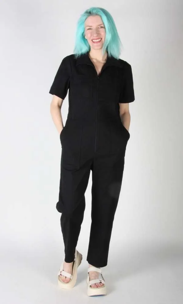 Birds of North America Nonpareil Jumpsuit - Black (Online Exclusive)